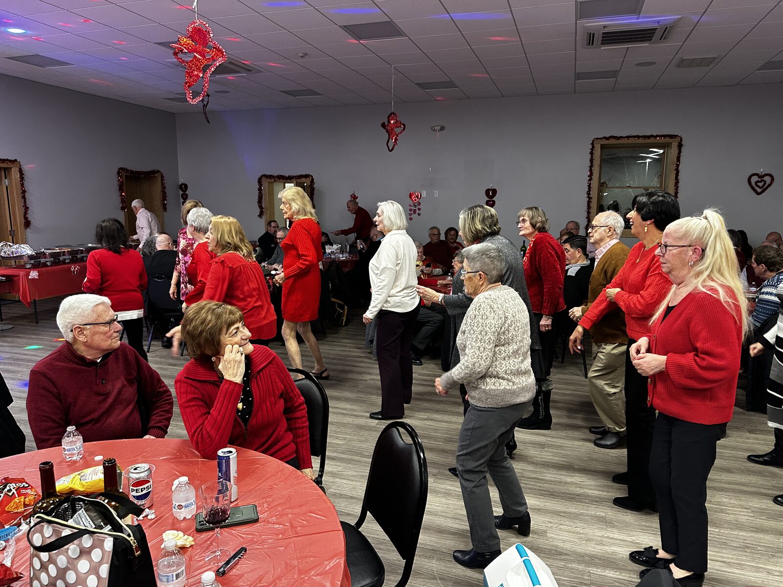 Closing moments from the Valentine’s Day Dinner/Dance 2026